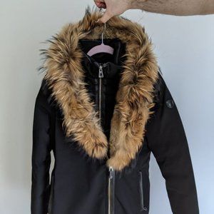 RUDSAK WOMEN'S DOWN PARKA WITH FUR (lightly used)